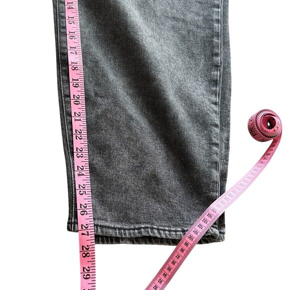 Old Navy Women Charcoal Grey High Rise O.G. Straight Ankle Jeans Size 24 - NWT - Picture 5 of 8